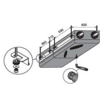 Kit suspension plafond échangeur/moteur Dee Fly 