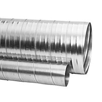 Conduit rigide Galva D160 long. 3m ECONONAME CRGALD160L3