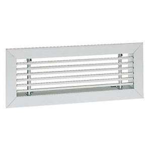 Grille de soufflage Montage mural Couleur blanche DLA-B 1000X200 Atlantic 528315