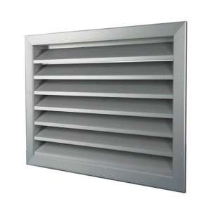 GRE 150x150/25 UNELVENT GRILLE ALU EXTERIEURE 870060