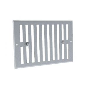 Grille de ventilation obturable aluminium ano GO AL