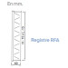 Registre pour grille de soufflage