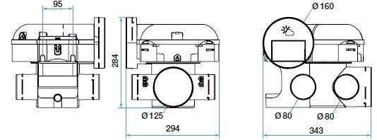 VMC simple flux autoréglable ALDES EasyHome Auto 